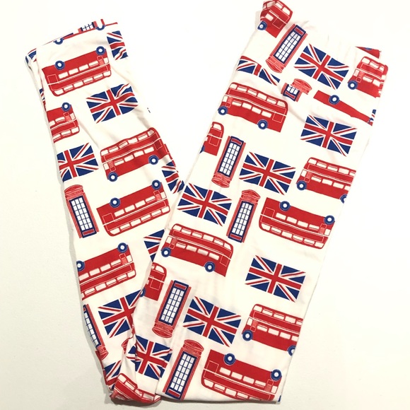 LuLaRoe Pants - NWOT LuLaRoe TC Leggings- British